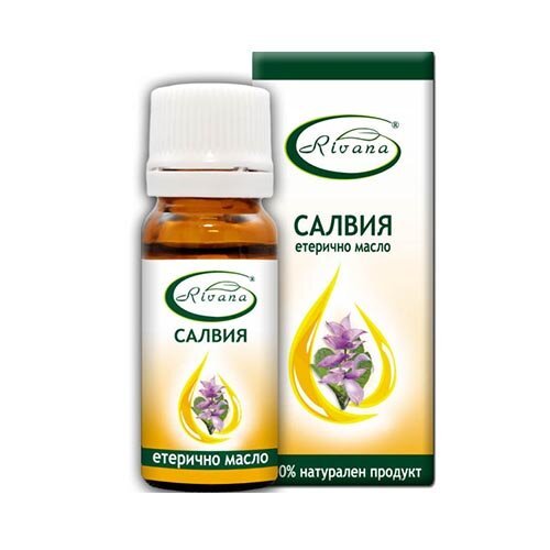 Салвия (Salvia officinalis) 100% етерично масло 10 мл.