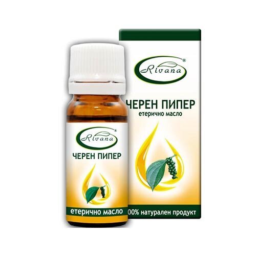 Черен Пипер (Piper nigrum) 100% етерично масло 10 мл.