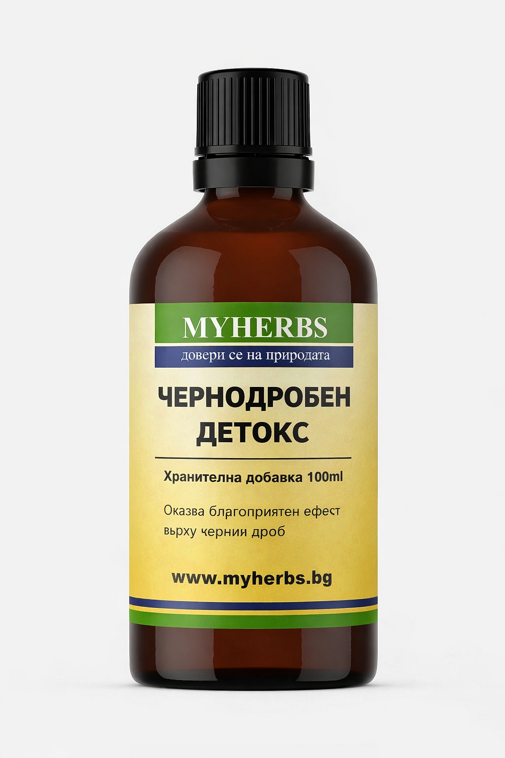 Чернодробен детокс Билкова тинктура 100 ml