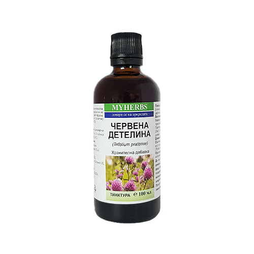 Червена детелина Билкова тинктура 100 ml