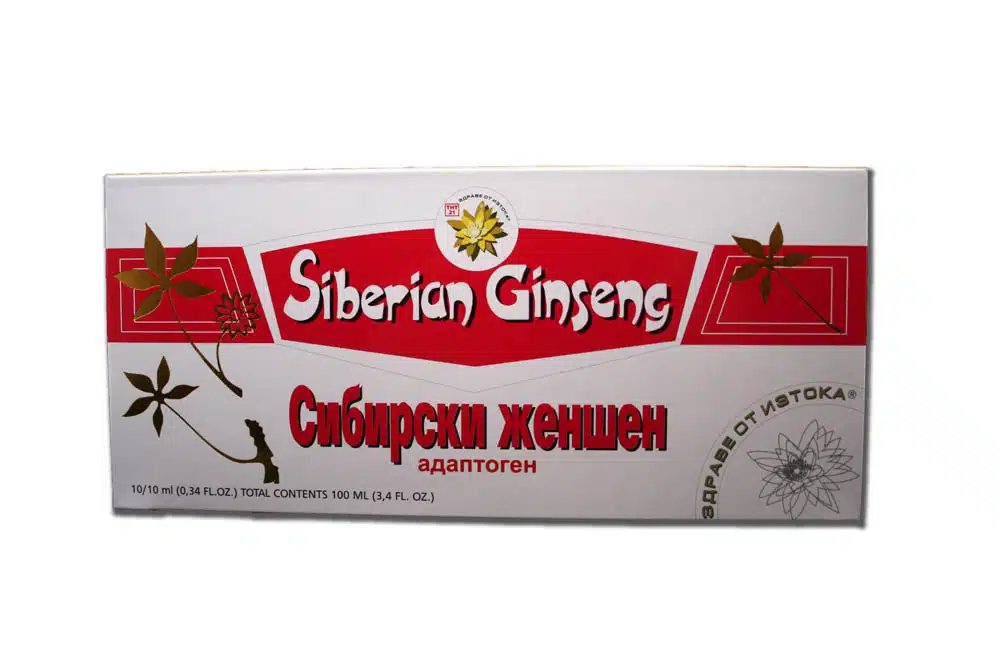 Сибирски женшен флакони 10х10мл