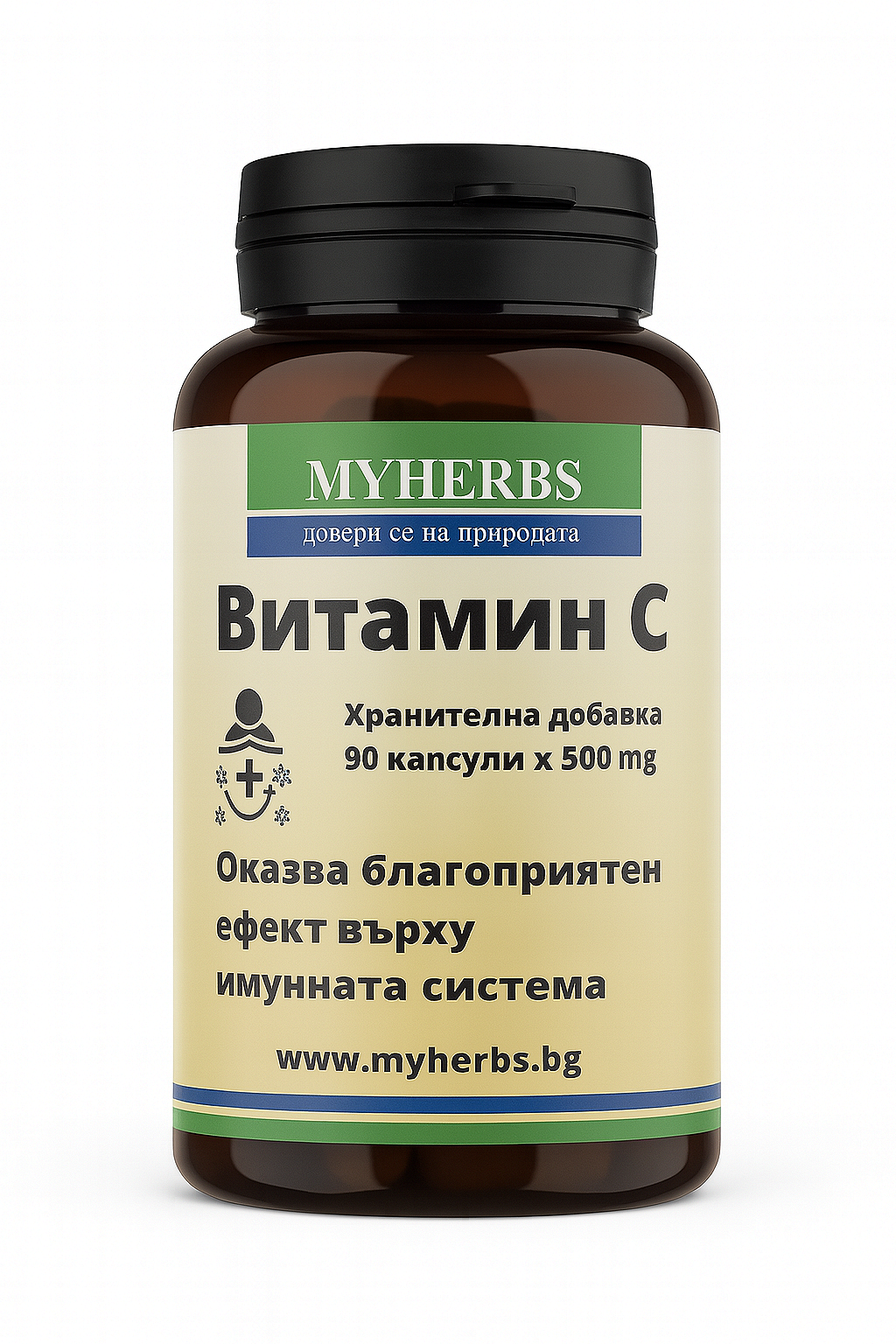 Витамин C | хранителна добавка 90 капсули