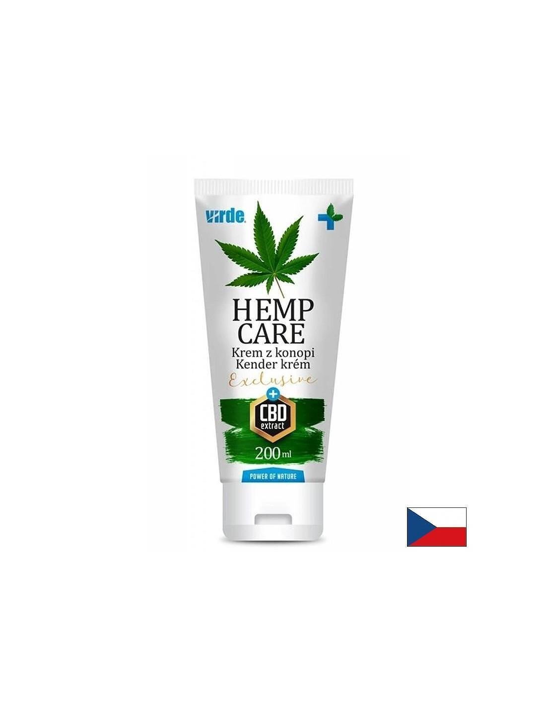 Крем с конопено масло и CBD За суха, напукана и раздразнена кожа 200 ml