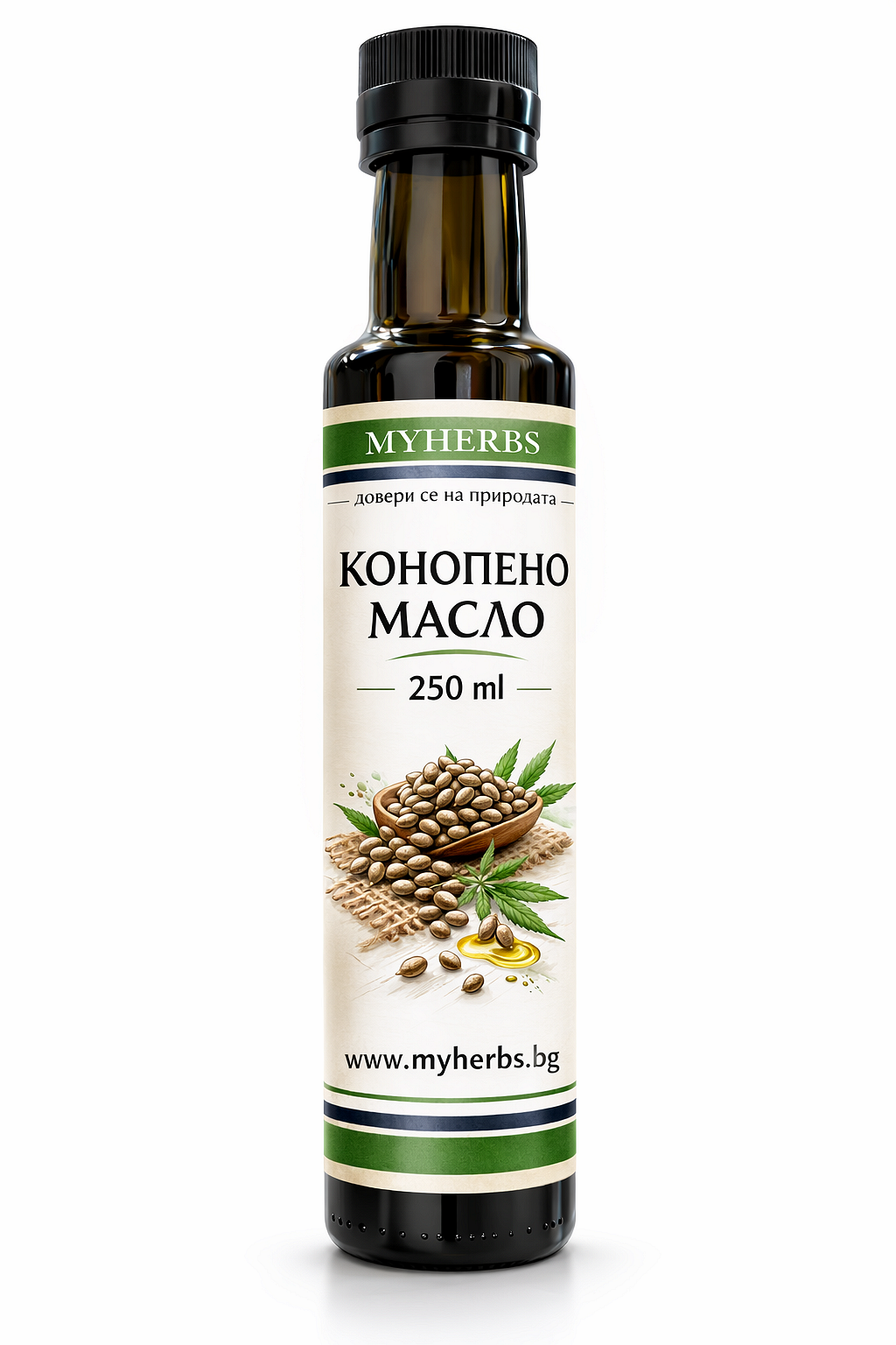 Конопено масло 250 мл.