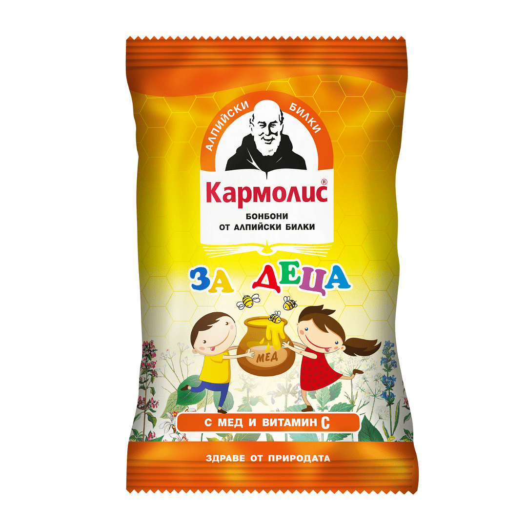 Кармолис Бонбони с мед и витамин C - за деца