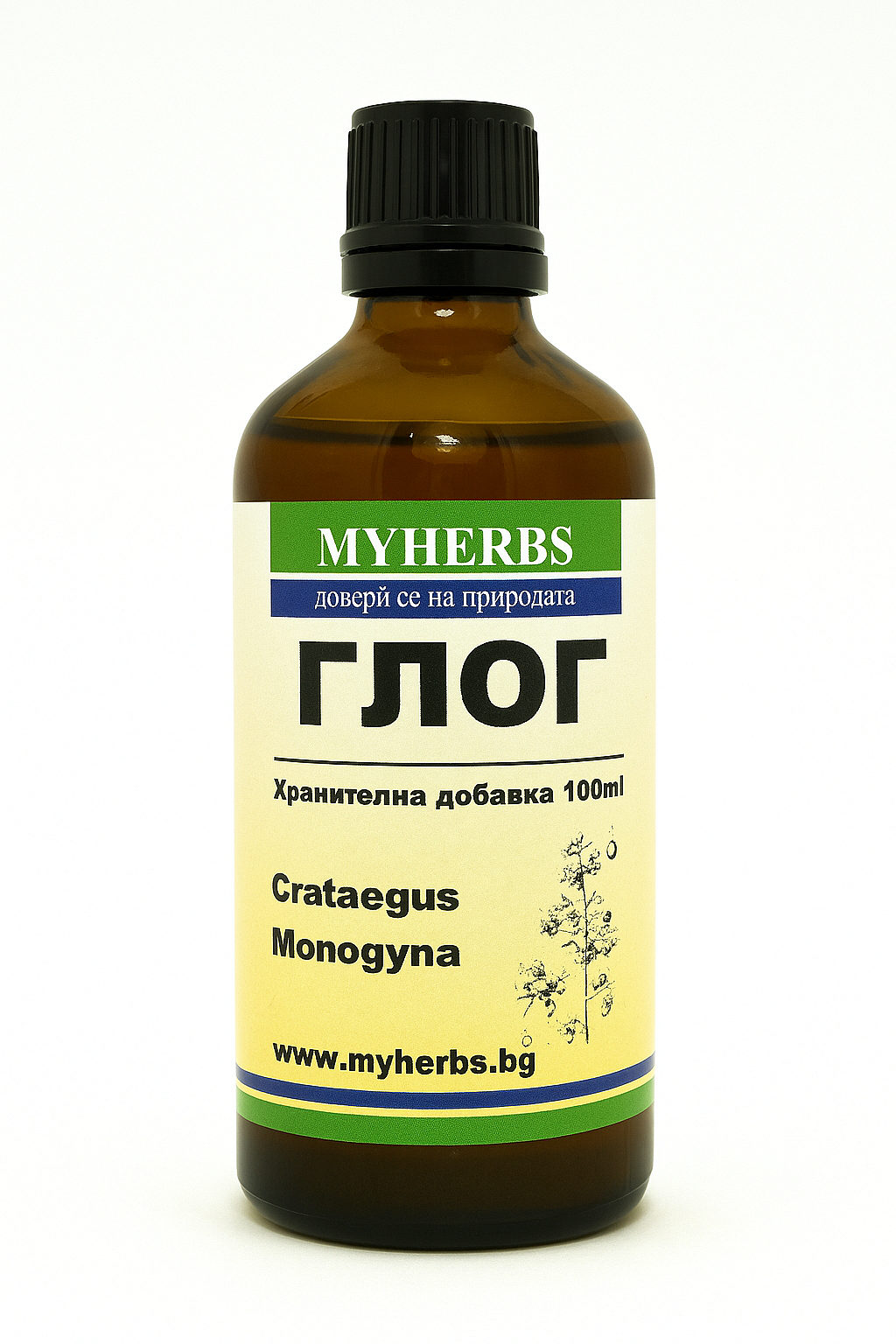 Глог Билкова тинктура 100 ml