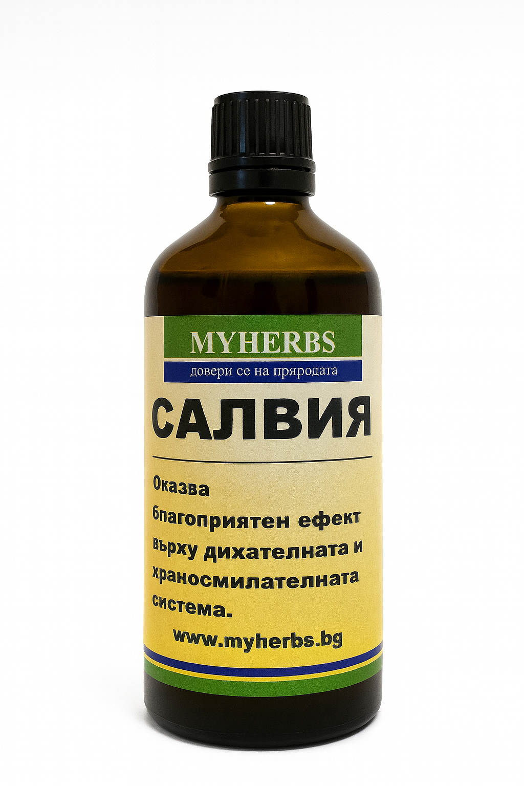 Салвия, Градински чай Билкова тинктура 100 ml