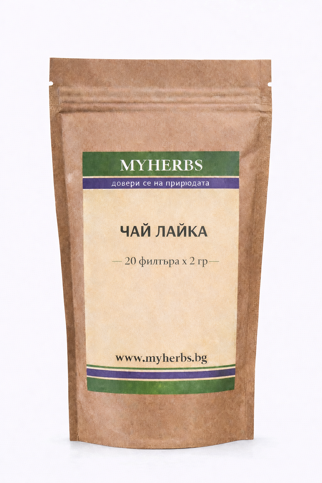 Лайка (Matricaria chamomilla) 20 бр. х 2 гр. фИЛТЪР