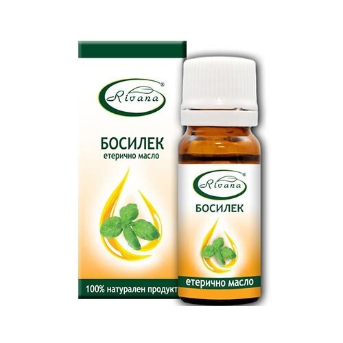 Босилек (Ocimum Basilicum oil) 100% чисто етерично масло 10 мл.ри