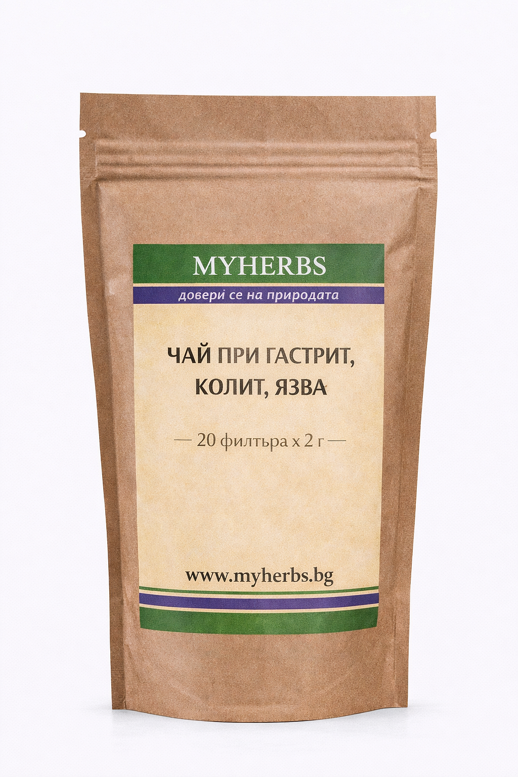Чай при Гастрит, колит, язва 20 бр. х 2 гр. филтър